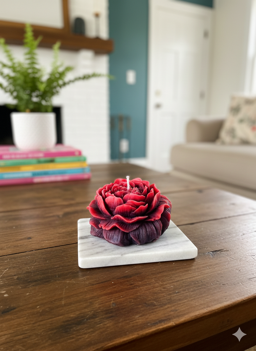 Pheony Scented Candle