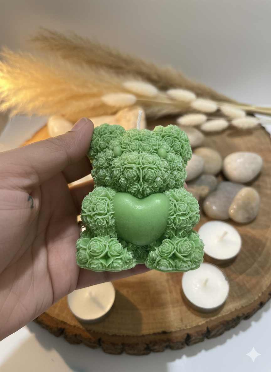 Small Teddy Scented candle