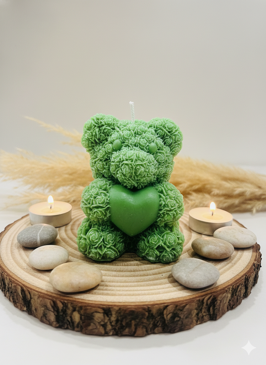 Small Teddy Scented candle