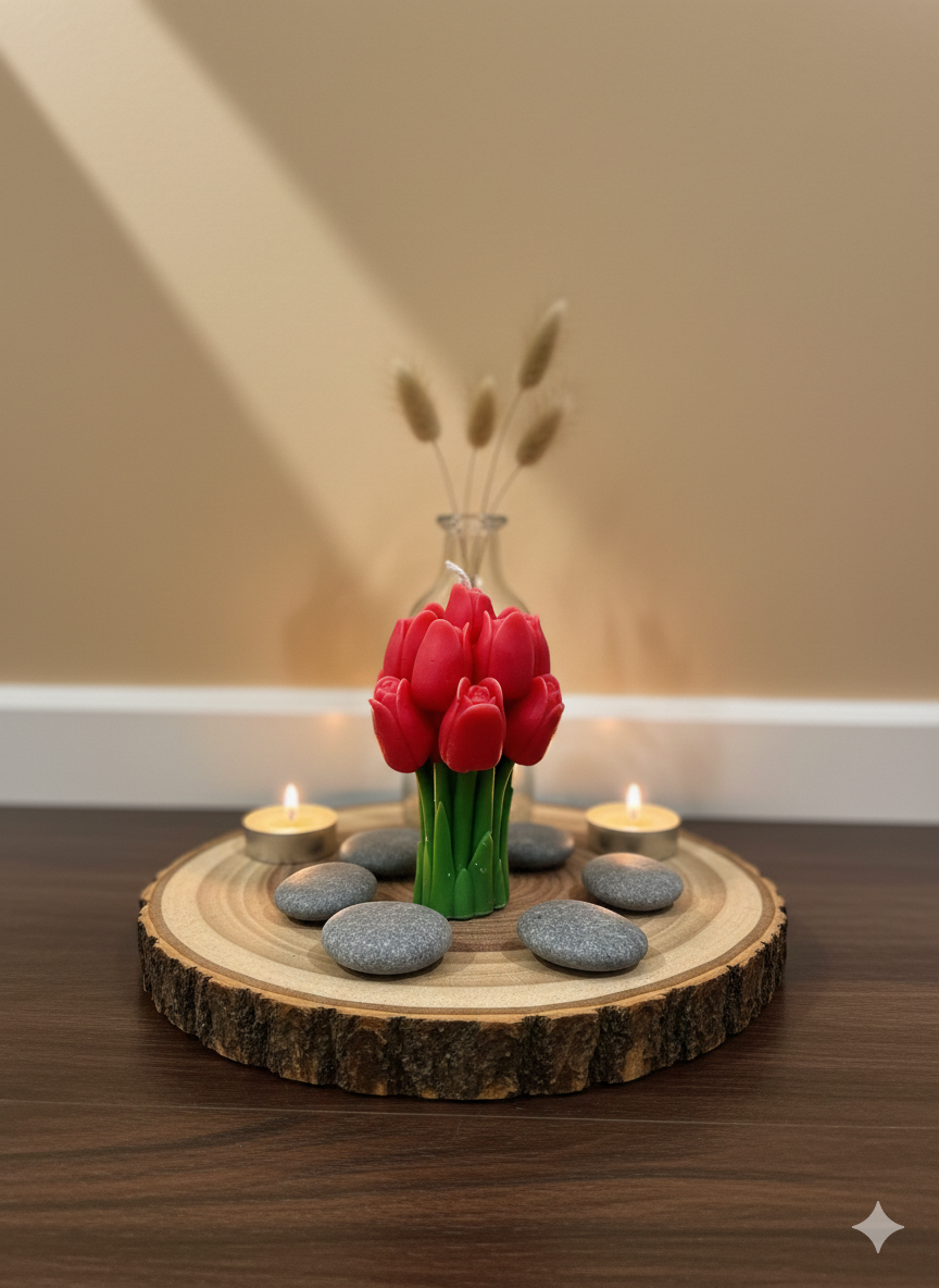 Tulip Scented candle