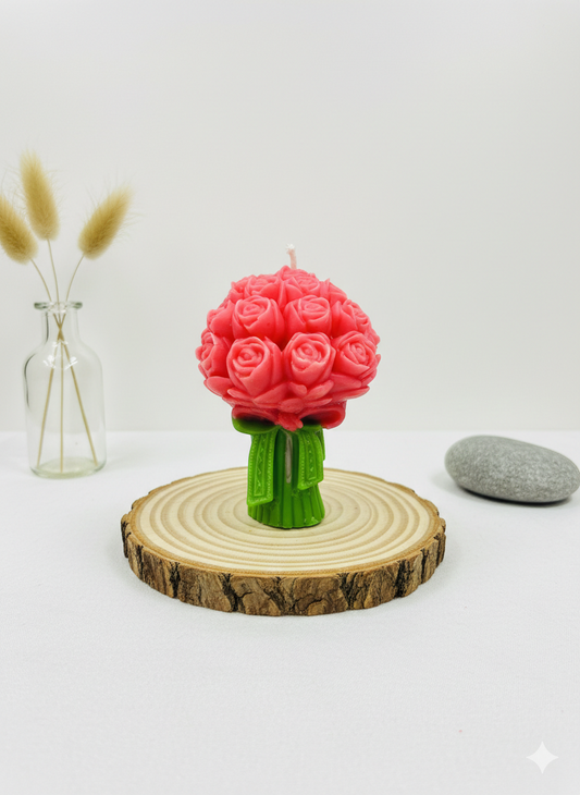 Rose Bouquet Scented Candles