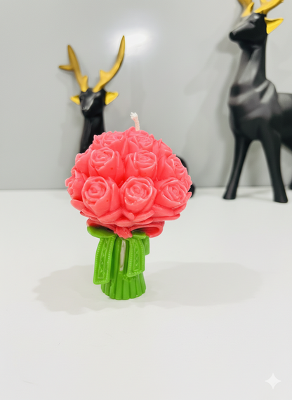 Rose Bouquet Scented Candles