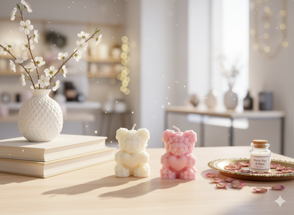 Small Teddy Scented candle