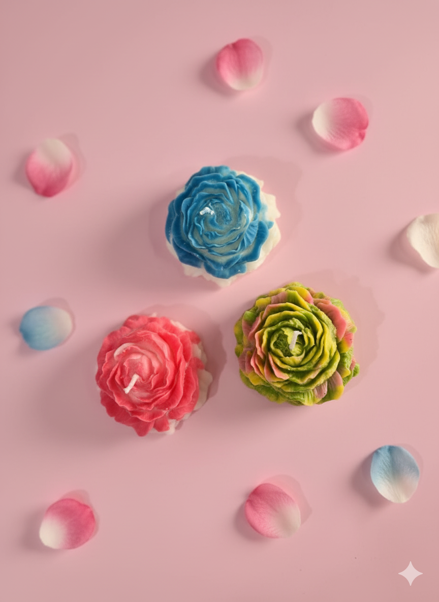 Peony Scented Candle