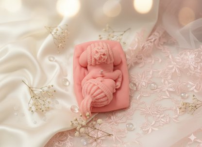 Sleeping baby scented candle