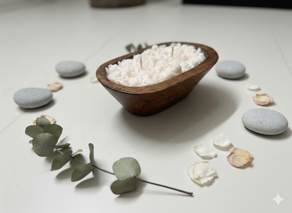 Wooden Boat Scented Candle