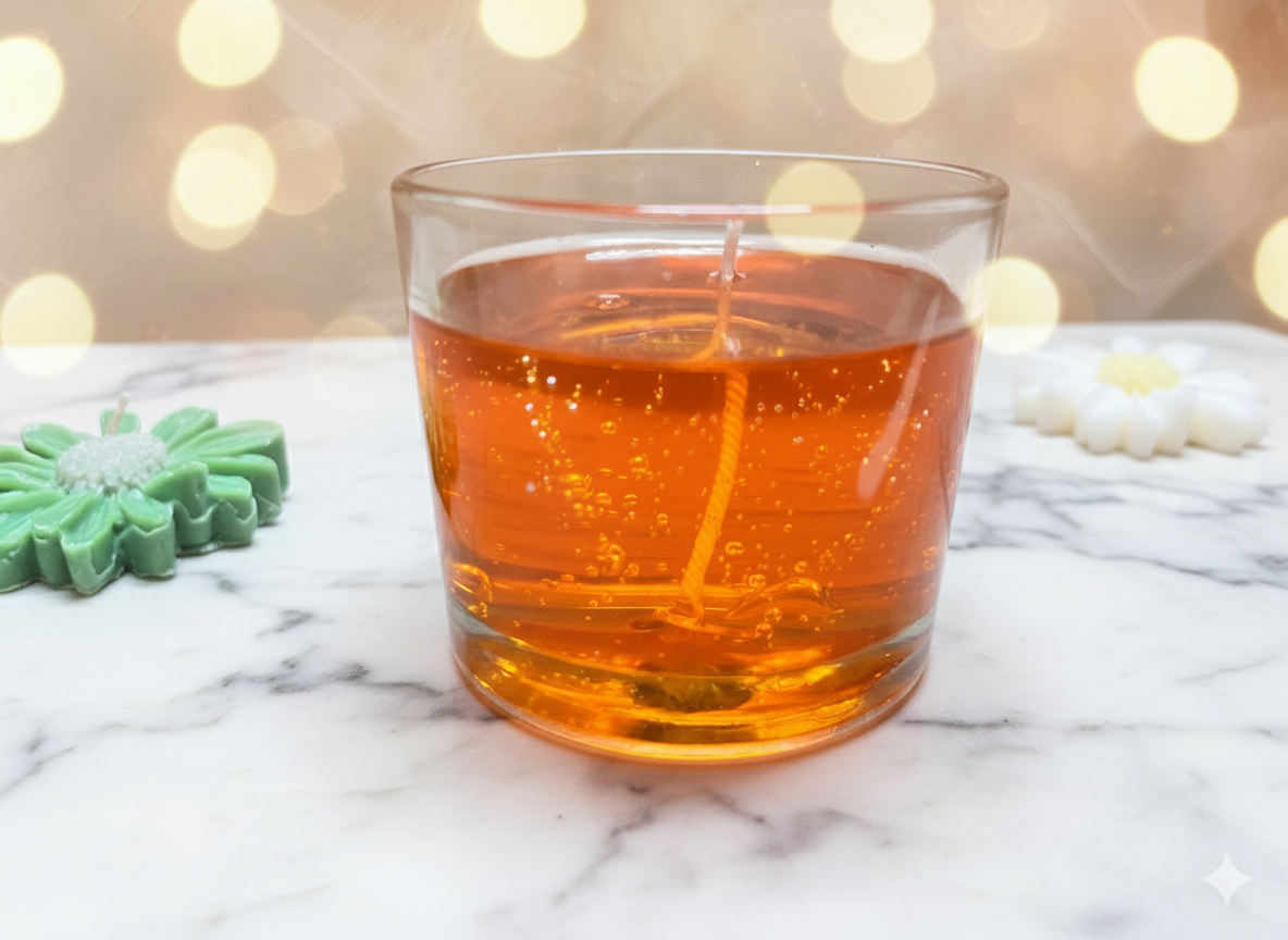 Whiskey on the rock scented candle