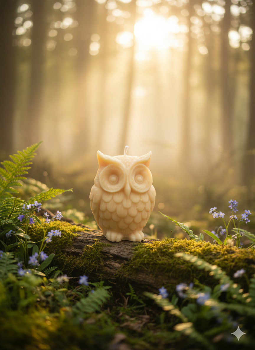 Lumina Owl Scented Candle