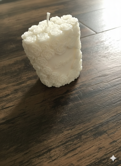 Pillar Rose Candle