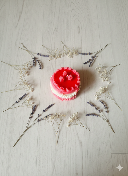 Round Shape Cake Scented Candle