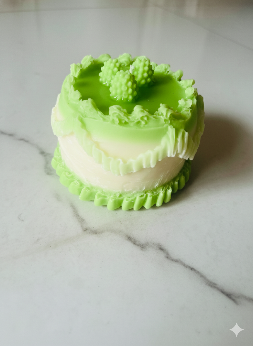 Round Shape Cake Scented Candle