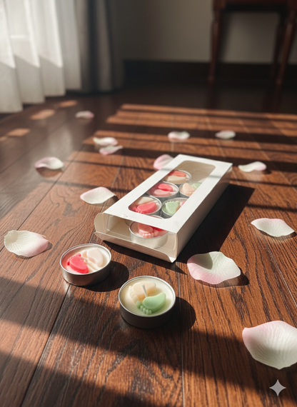 Tiny Steps of Light scented T-light candle