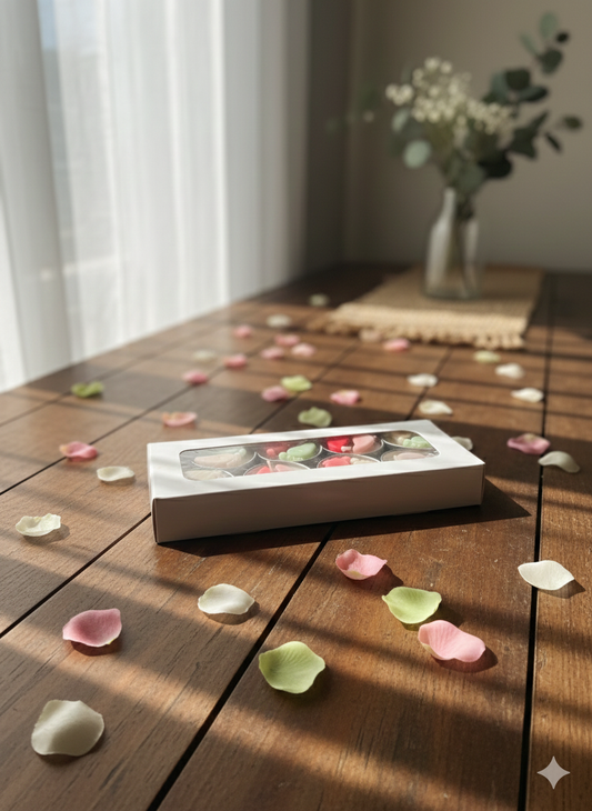 Tiny Steps of Light scented T-light candle