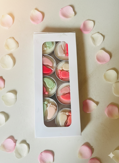 Tiny Steps of Light scented T-light candle