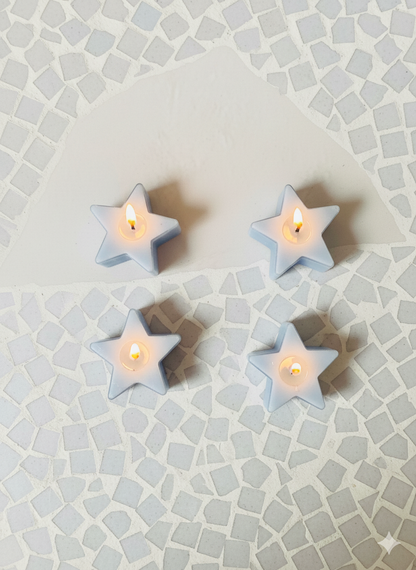 Star T-light Scented Candles