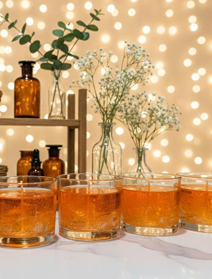 Whiskey on the rock scented candle